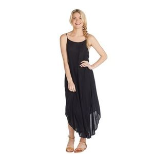 Mud Pie Michaela black maxi dress (M)